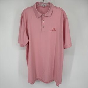 PETER MILLAR Summer Comfort Men Large Logo KAANAPALI Golf Performance Polo Shirt
